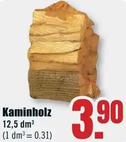 B1 Discount Baumarkt Kaminholz Angebot