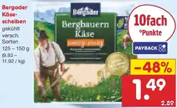 Netto Marken-Discount Bergader Käsescheiben Angebot