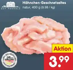 Netto Marken-Discount GUT PONHOLZ Hähnchen-Geschnetzeltes Angebot
