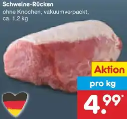 Netto Marken-Discount Schweine-Rücken Angebot