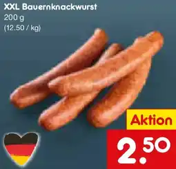 Netto Marken-Discount XXL Bauernknackwurst Angebot