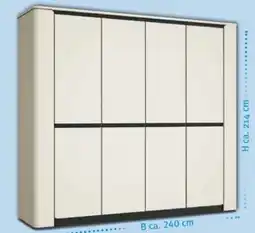 Trends Möbel Kleiderschrank Valya Angebot