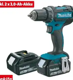 Hagebau Makita Akku-Bohrschrauber DDF482RFJ Angebot