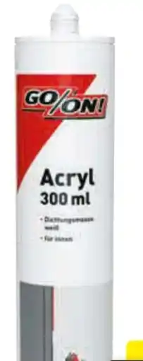Hagebau Go/On! Acryl Angebot