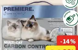 Fressnapf Premiere Tierbedarf Multi-Cat Carbon Control XL Angebot
