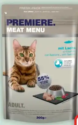 Fressnapf Premiere Tierbedarf Adult Meat Menu Trockennahrung Angebot