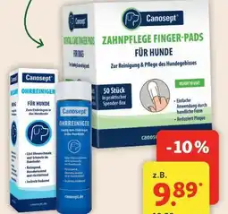 Fressnapf Canosept Zahnpflege Finger-Pads Angebot