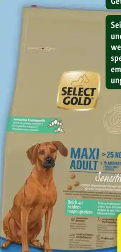 Fressnapf SelectGold Sensitive Trockennahrung Angebot