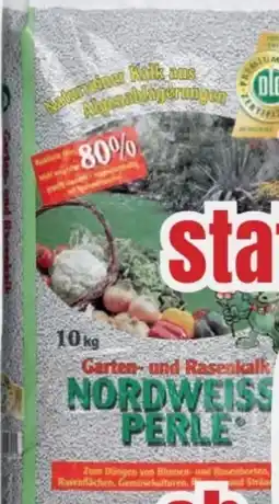 B1 Discount Baumarkt Nordweiss-Perle Garten-Rasenkalk Angebot