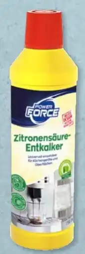 Aldi Süd Power Force Zitronensäure-Entkalker Angebot