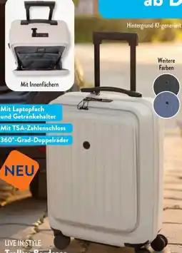Aldi Süd Live in Style Trolley-Bordcase Angebot