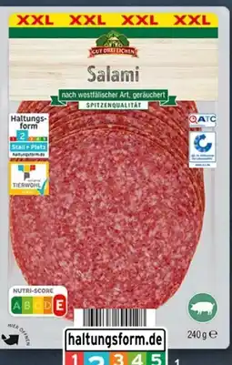Aldi Süd Gut Drei Eichen Salami XXL Angebot