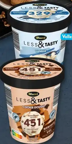Aldi Süd Mucci Less & Tasty Eis Angebot