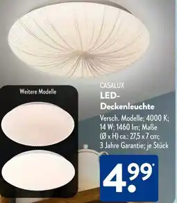 Aldi Süd Casalux LED-Deckenleuchte Angebot