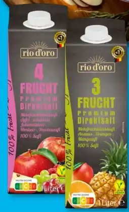 Aldi Süd rio d'oro Mehrfruchtdirektsaft vegan Angebot