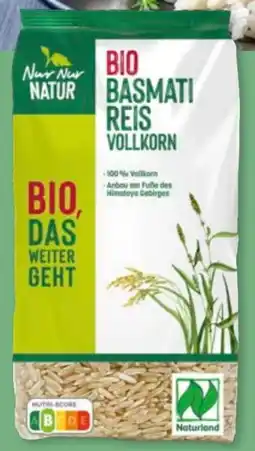 Aldi Süd Nur Natur Bio-Vollkorn-Basmatireis Angebot
