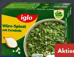 Aldi Süd Iglo Würz-Spinat Angebot