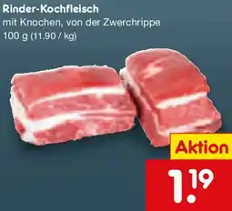 Netto Marken-Discount Rinder-Kochfleisch Angebot