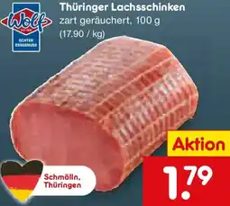 Netto Marken-Discount Wolf Thüringer Lachsschinken Angebot