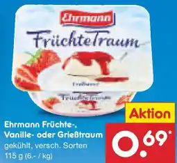 Netto Marken-Discount Ehrmann Früchte Traum Angebot