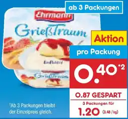 Netto Marken-Discount Ehrmann GrießTraum Angebot