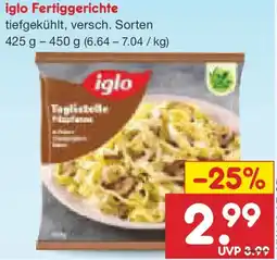 Netto Marken-Discount iglo Fertiggerichte Angebot