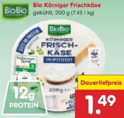 Netto Marken-Discount Bio Körniger Frischkäse Angebot