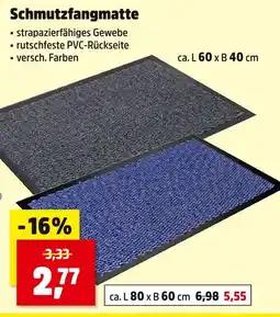 Thomas Philipps Schmutzfangmatte Angebot