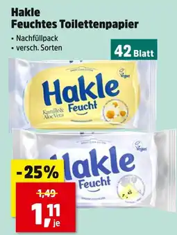 Thomas Philipps Hakle feuchtes toilettenpapier kamille & aloe vera Angebot