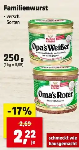 Thomas Philipps Mehlig & heller opa's weißer Angebot