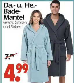 Wreesmann Da.- u. he.-bade-mantel Angebot
