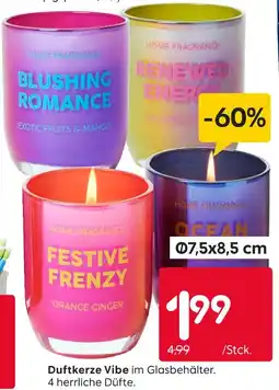Rusta Duftkerze vibe Angebot