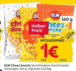 Rusta Olw cheez snacks Angebot