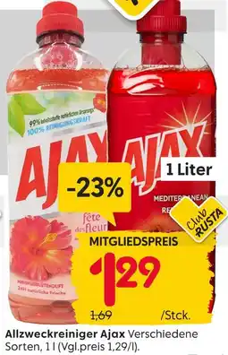 Rusta Ajax allzweckreiniger Angebot