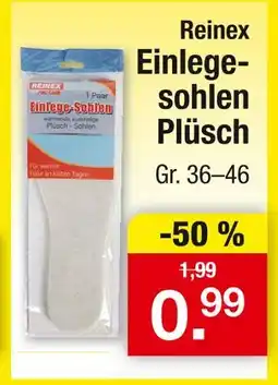 Zimmermann Reinex einlegesohlen plüsch Angebot