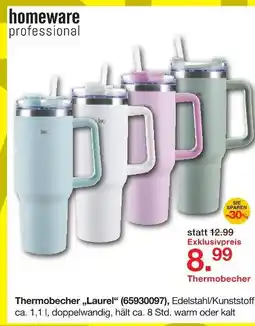 Möbelzentrum Pforzheim Homeware professional thermobecher 'laurel' Angebot