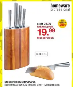 Möbelzentrum Pforzheim Homeware professional messerblock Angebot