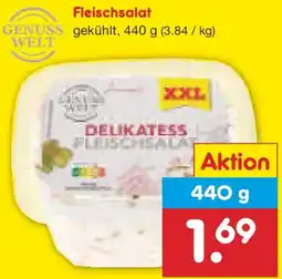 Netto Marken-Discount GENUSS WELT Fleischsalat Angebot