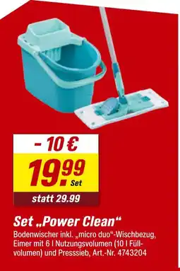 toom Baumarkt Set „power clean“ Angebot