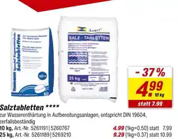 toom Baumarkt Salztabletten Angebot