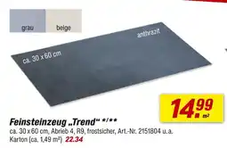 toom Baumarkt Feinsteinzeug 'trend' Angebot