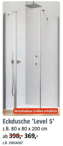 Bauhaus Eckdusche 'level 5' Angebot