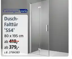 Bauhaus Camargue dusch-falttür 's54' Angebot