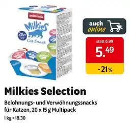Das Futterhaus Animonda milkies selection Angebot