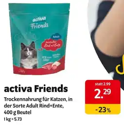 Das Futterhaus Activa friends Angebot
