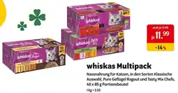 Das Futterhaus Whiskas multipack Angebot
