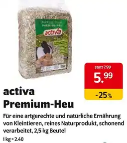 Das Futterhaus Activa premium-heu Angebot