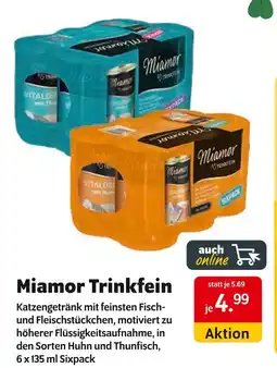 Das Futterhaus Miamor trinkfein Angebot