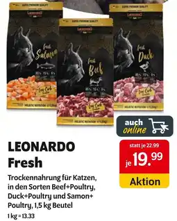 Das Futterhaus Leonardo fresh Angebot