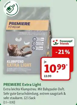 Fressnapf Premiere extra light Angebot